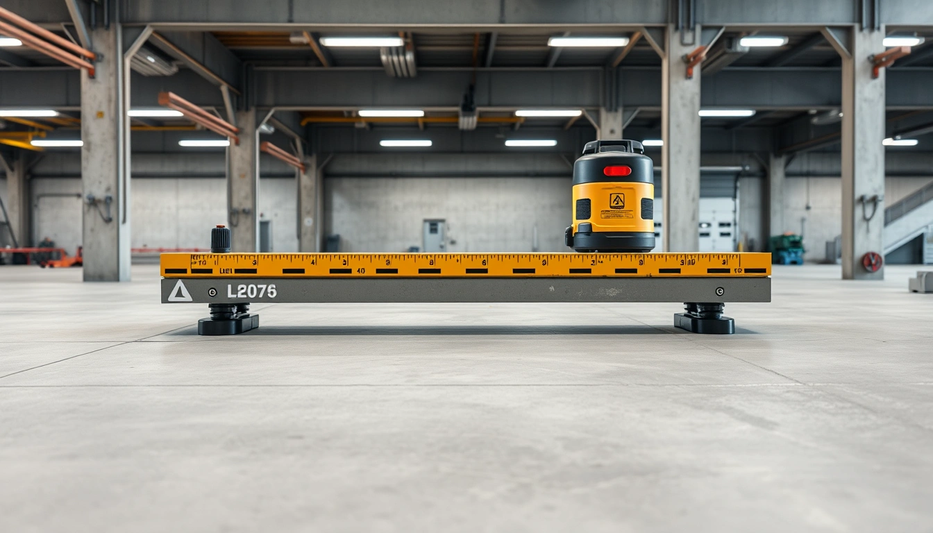 industrial concrete leveling