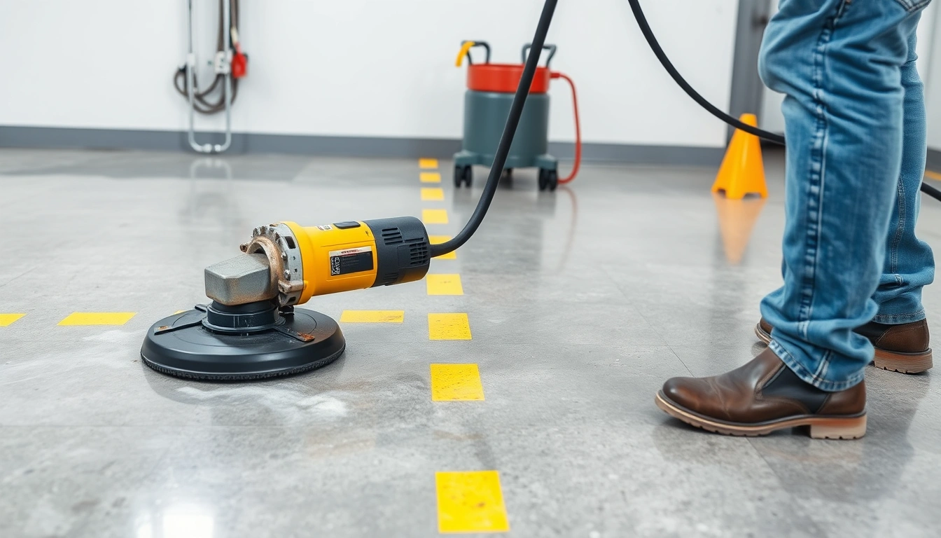 industrial floor grinding vs leveling for trip hazards