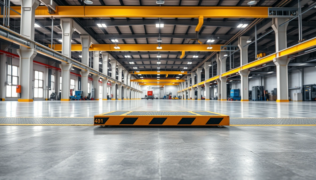 leveling industrial floor without shutting down production