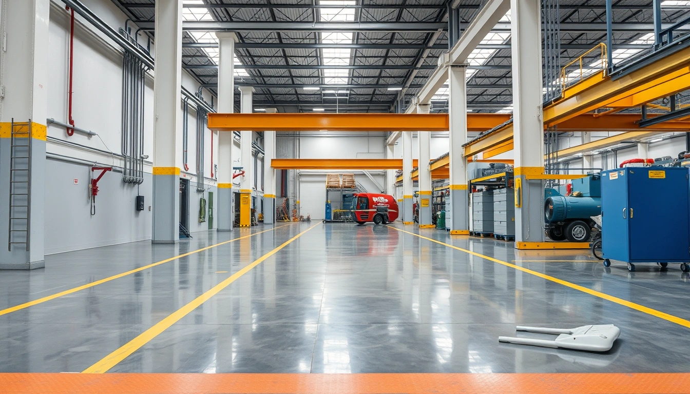 leveling industrial floor without shutting down production — photo 2
