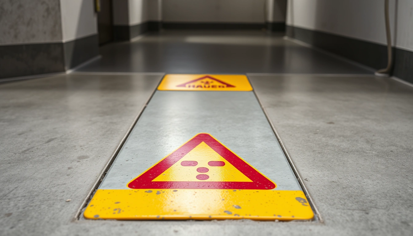 OSHA trip hazard concrete floor threshold